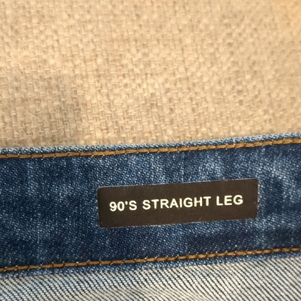 Judy Blue Women's Blue Jeans 90's straight 32" waist - Picture 8 of 15